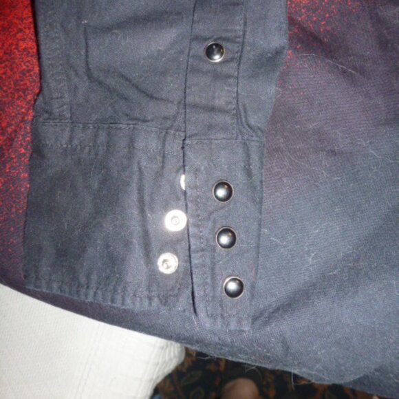 Vintage Brooks & Dunn Panhandle Slim Flame Shirt – Men’s Medium - Picture 8 of 13